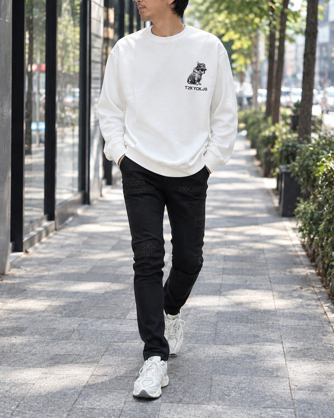 CJDOGプリントスウェット UNISEX