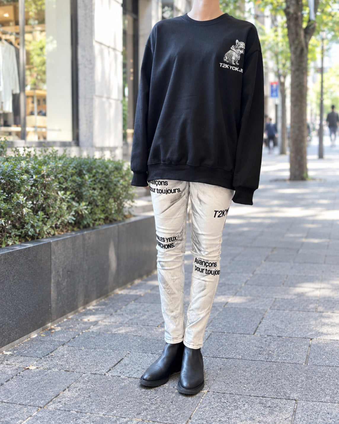 CJDOGプリントスウェット UNISEX