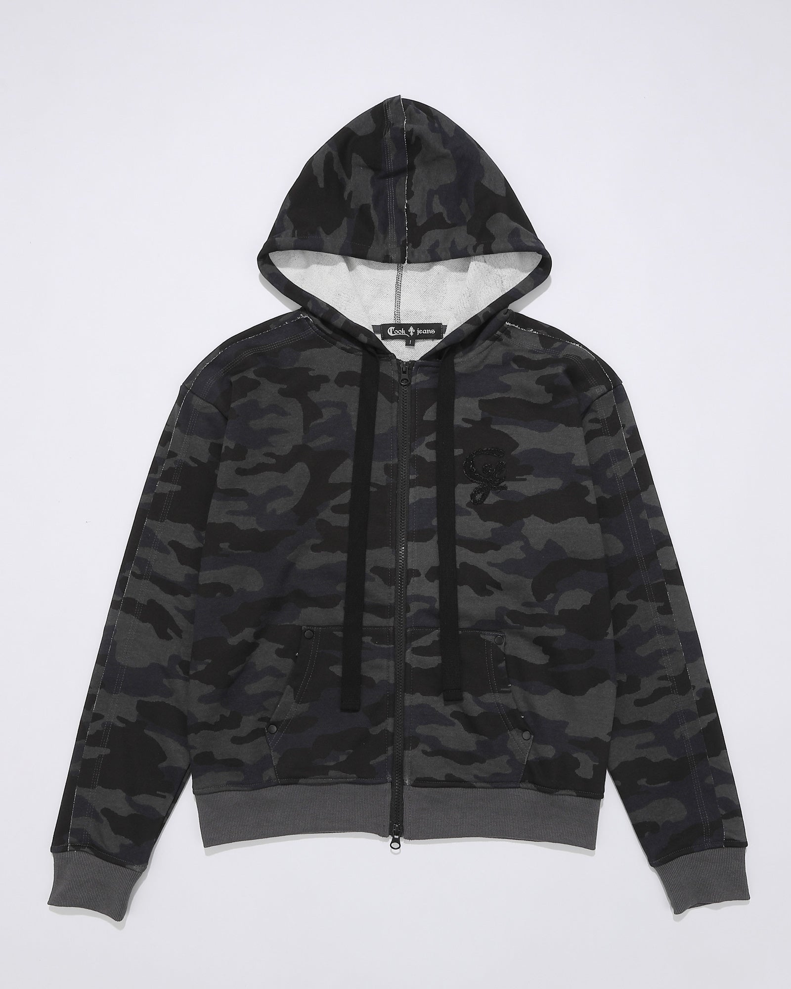 カットオフスウェットジップパーカー MEN