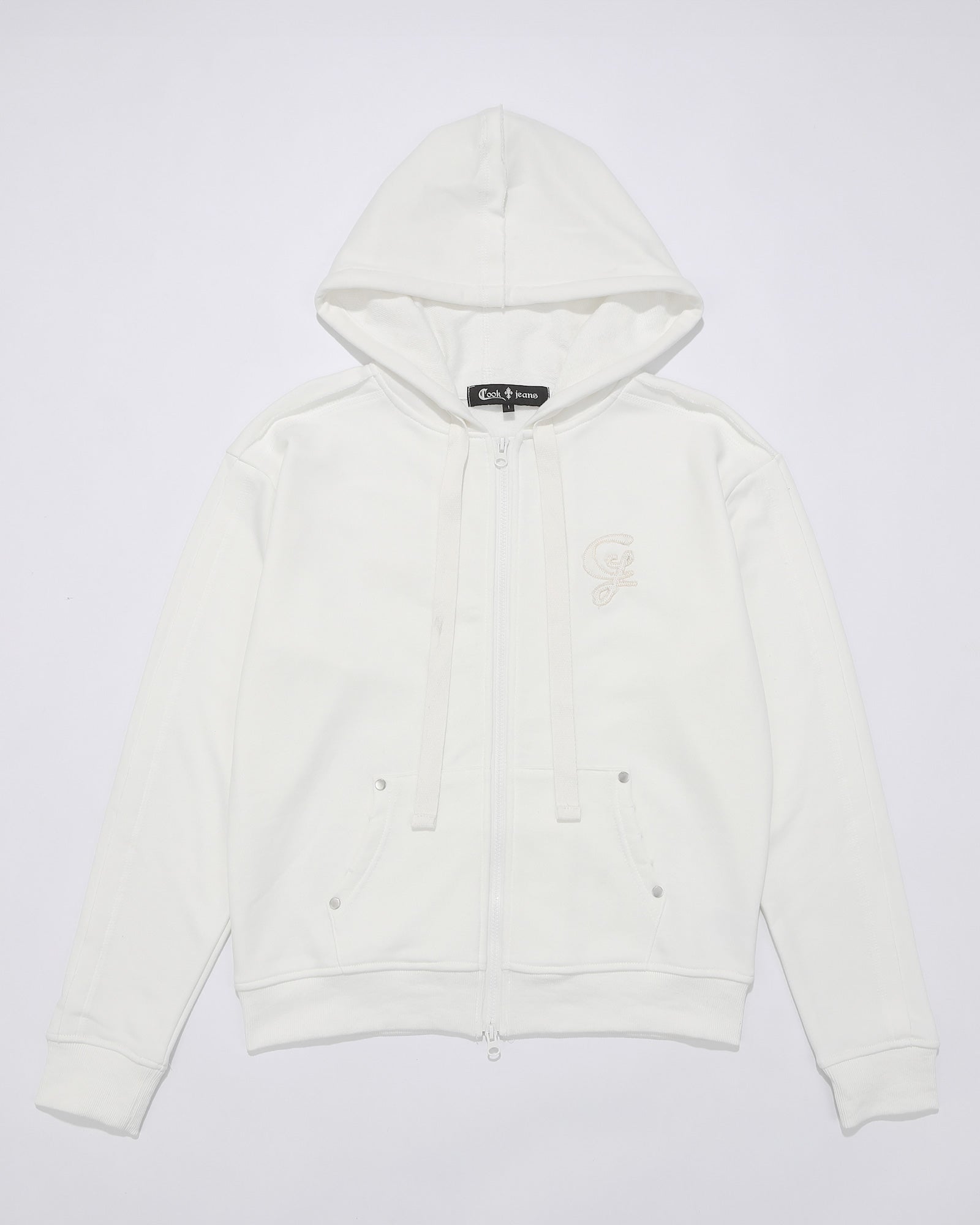 カットオフスウェットジップパーカー MEN