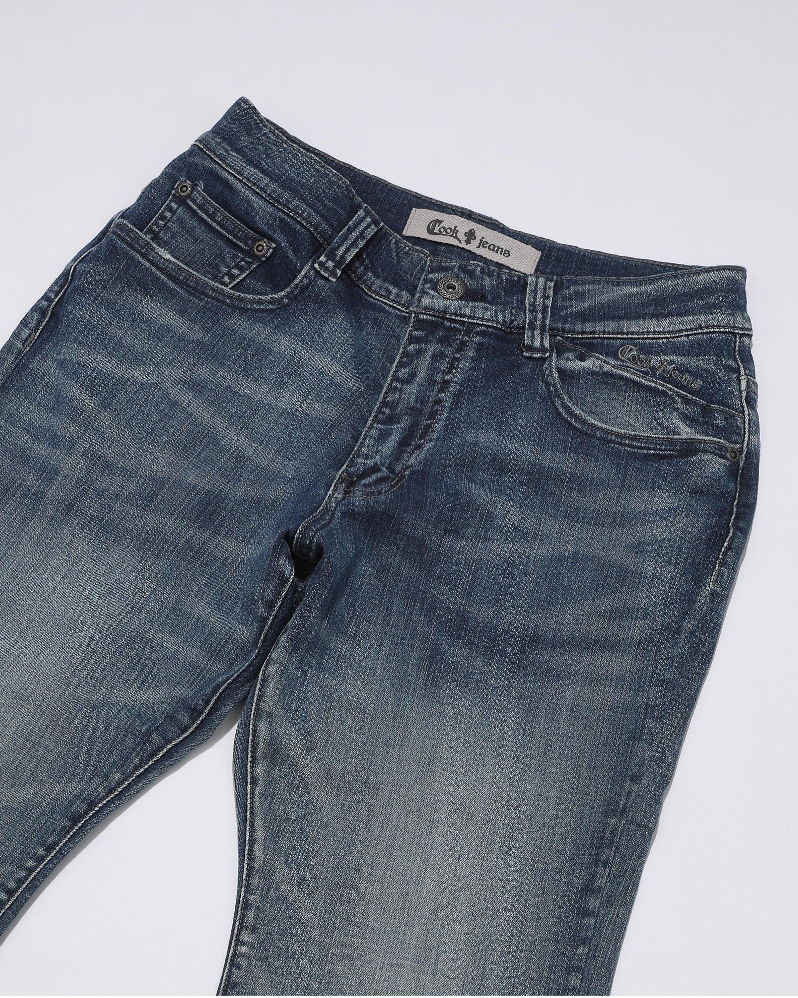 RAINBOW裾フレアーデニムパンツ WOMEN