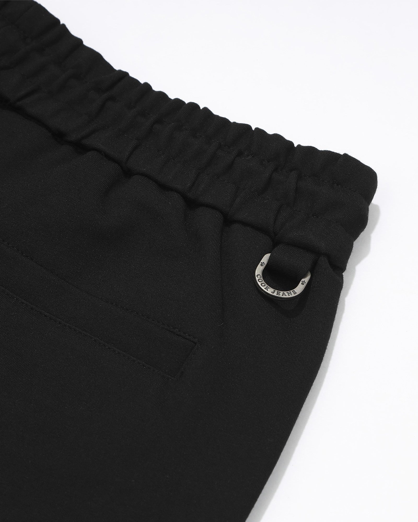 PILLAR ナイロン切替 刺繍付き ジャージパンツ UNISEX