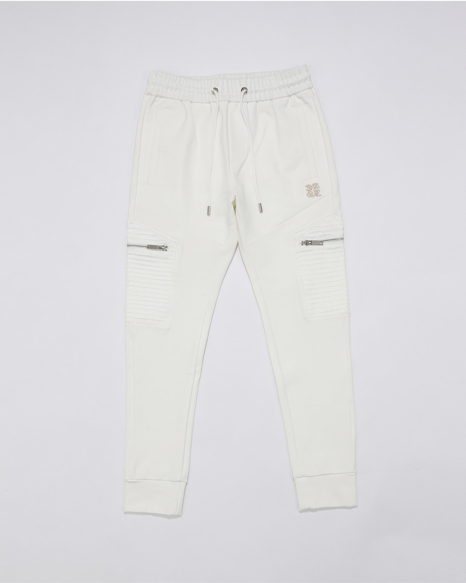 PILLAR ナイロン切替 刺繍付き ジャージパンツ UNISEX