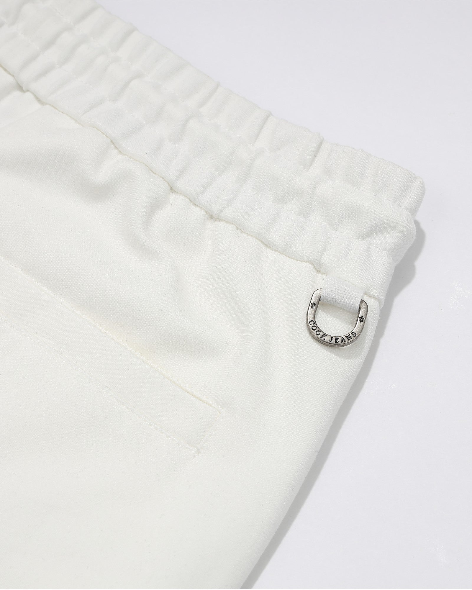 PILLAR ナイロン切替 刺繍付き ジャージパンツ UNISEX