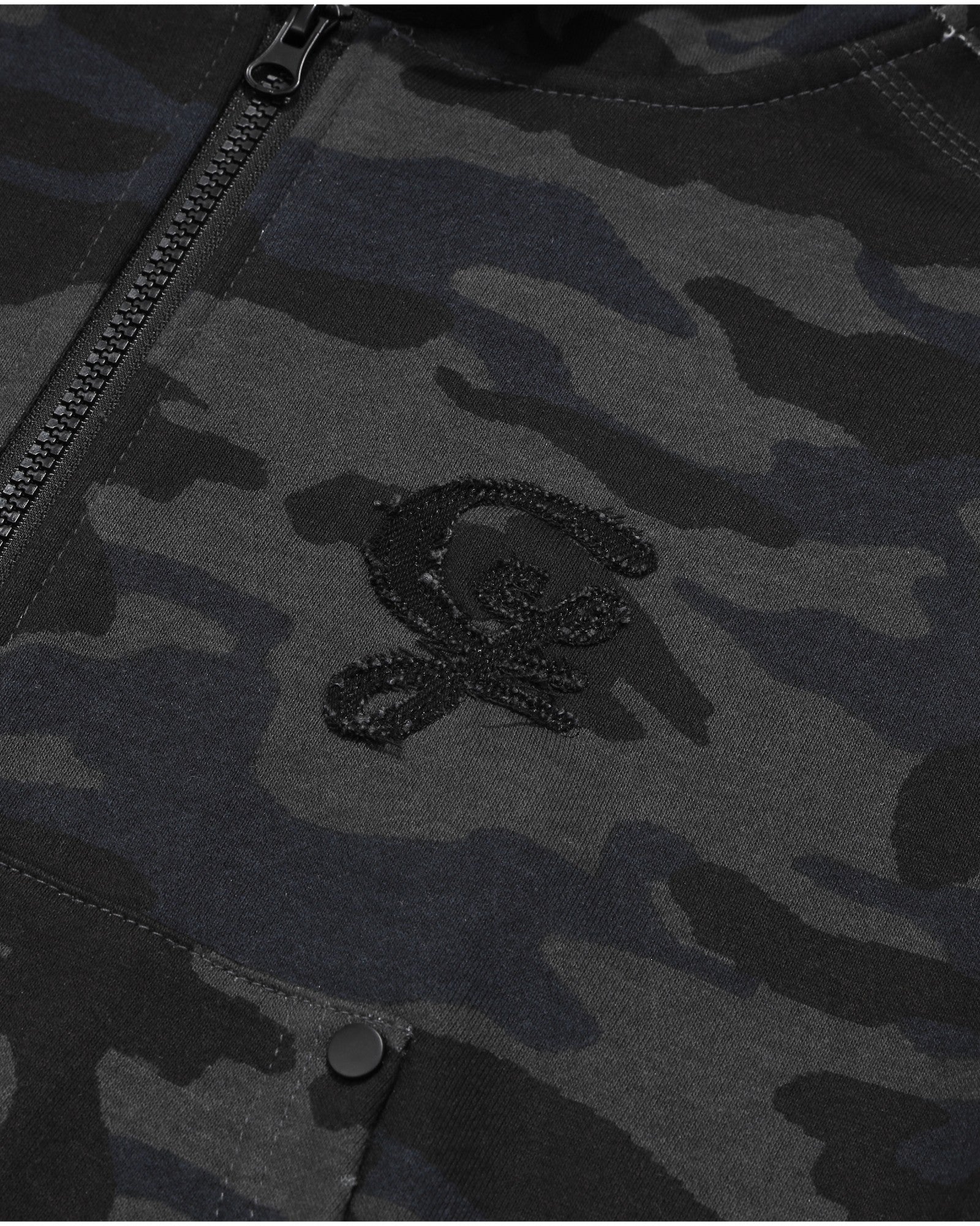 カットオフスウェットジップパーカー WOMEN