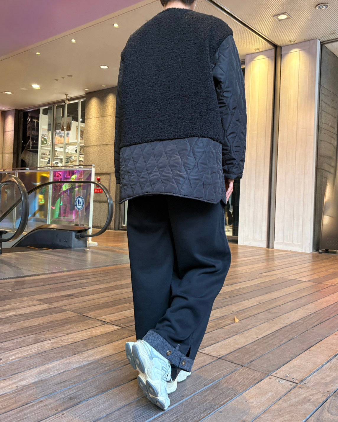 ボアキルトジャケット WOMEN