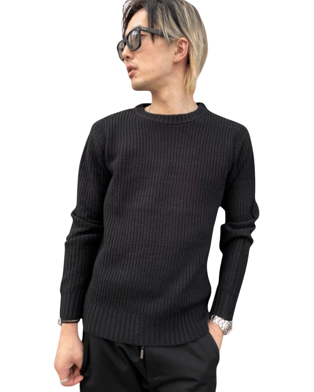 MEN 170cm ブラック サイズ1着用