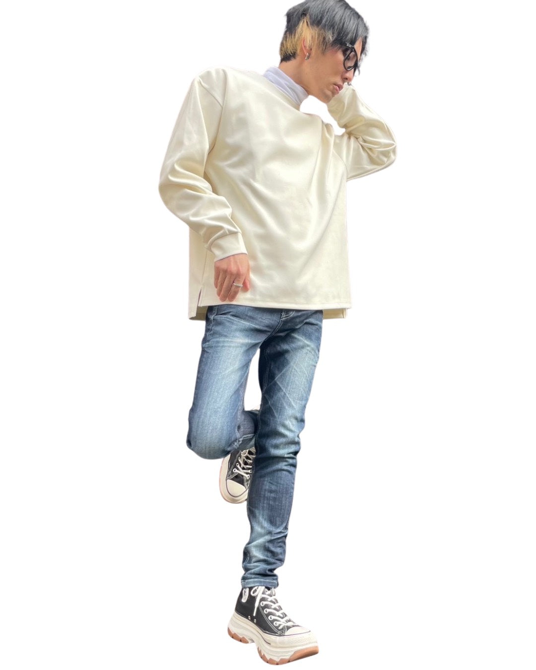 ピーチスキンクルーT UNISEX