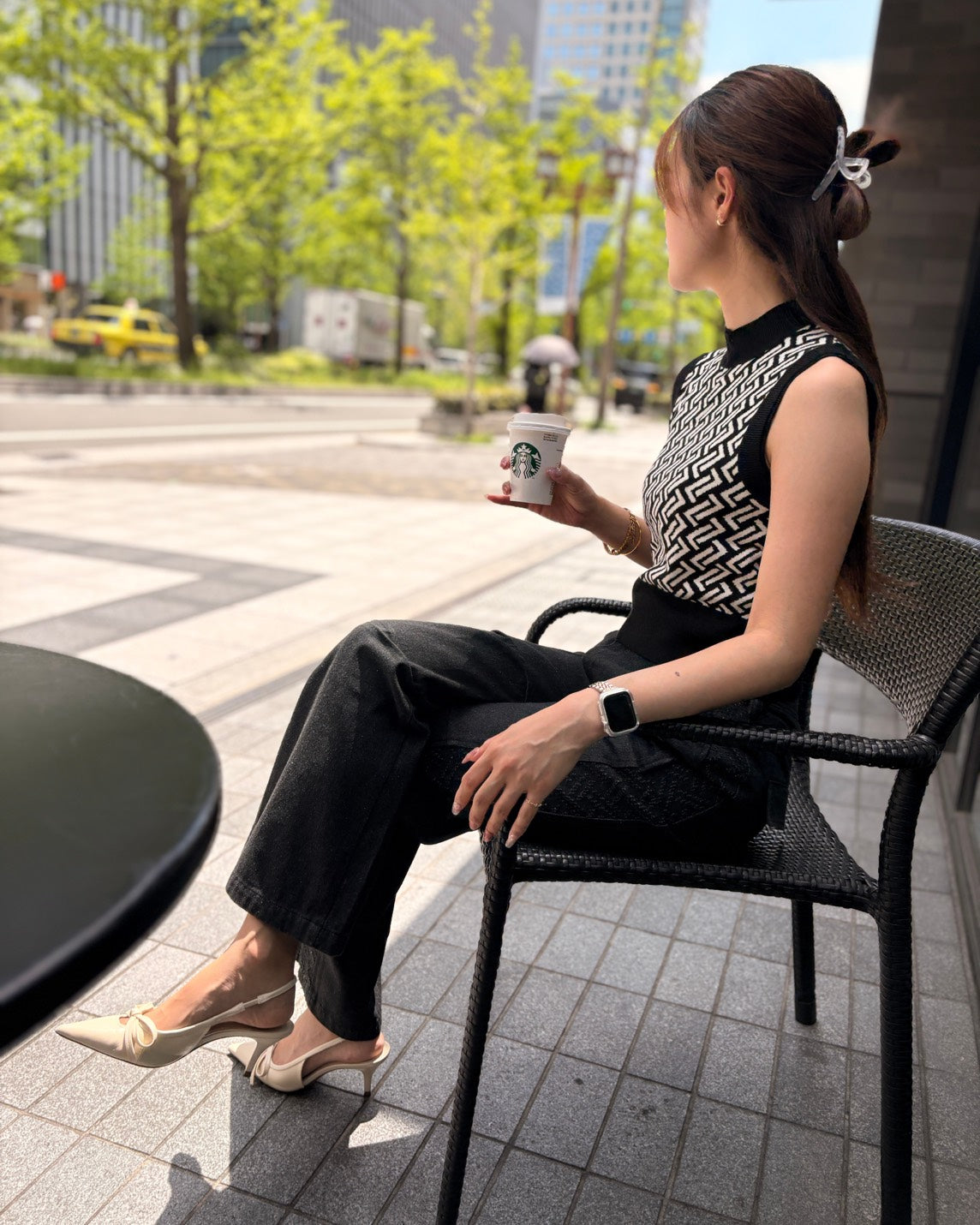 ハイネックノースリ WOMEN