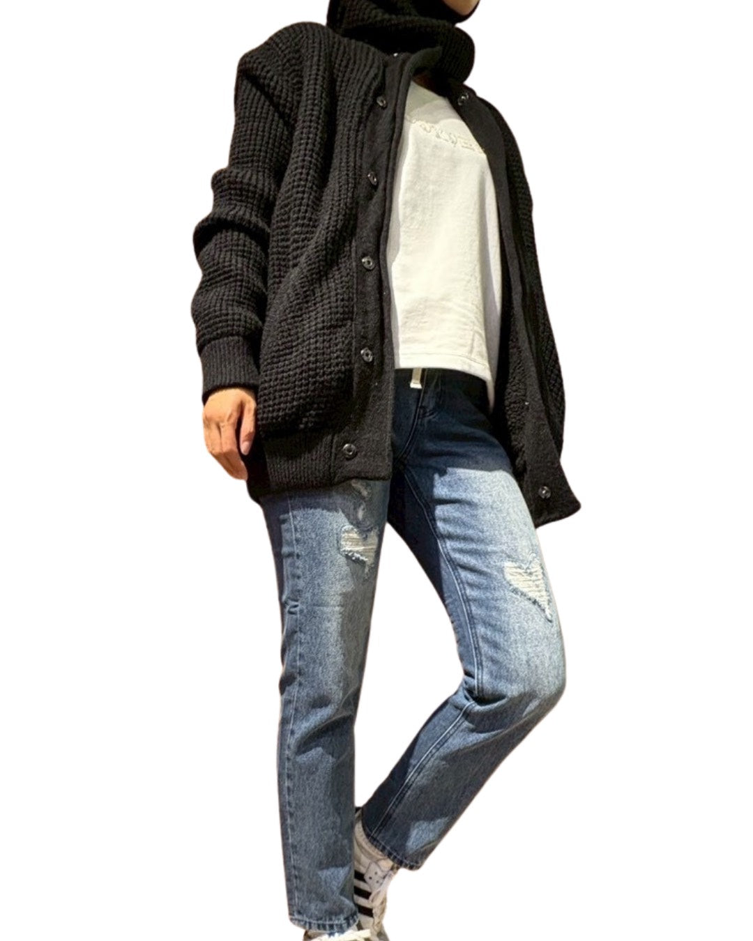 ワッフルニットジャケット UNISEX