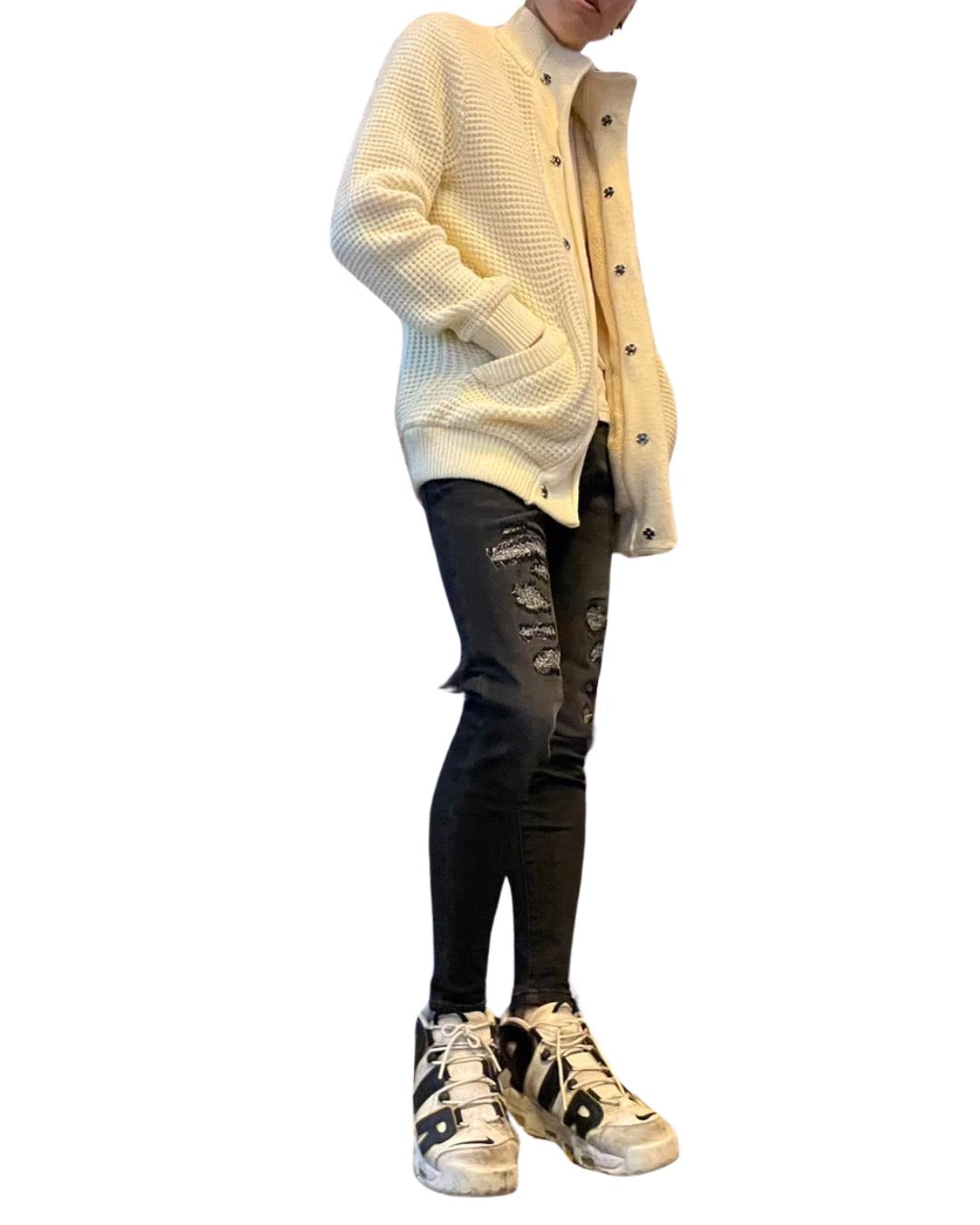 MEN 180cm アイボリー/サイズ2着用