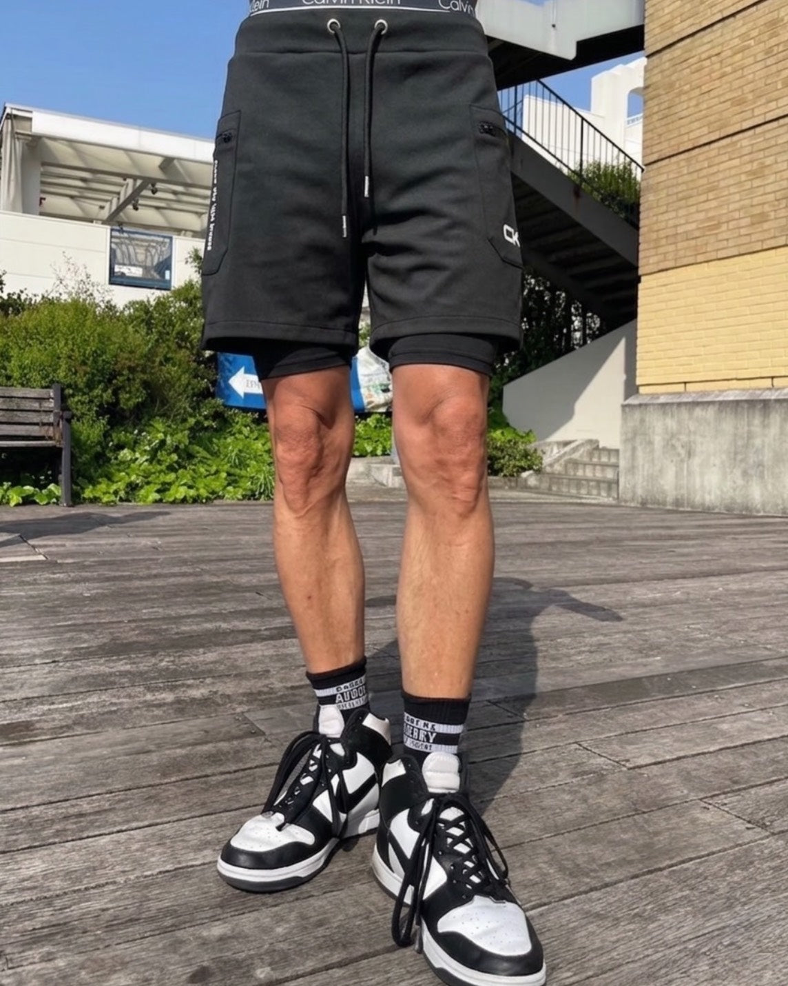MEN 176cm ブラック/サイズ1着用