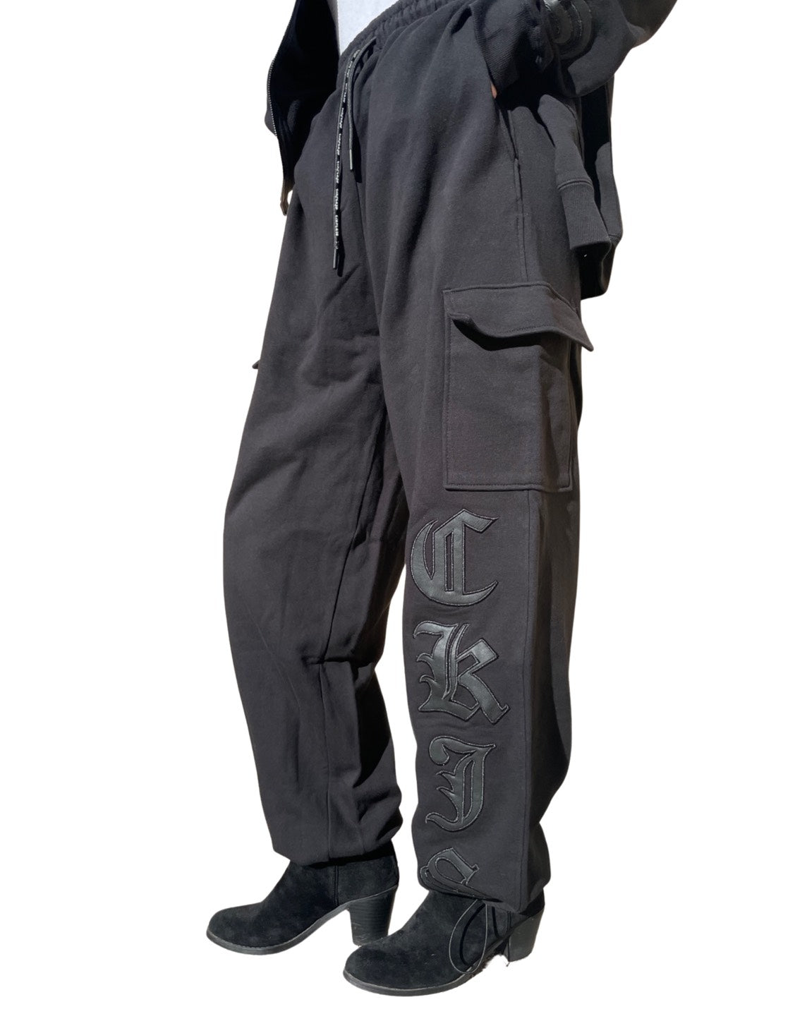 PUワッペンカーゴパンツ UNISEX