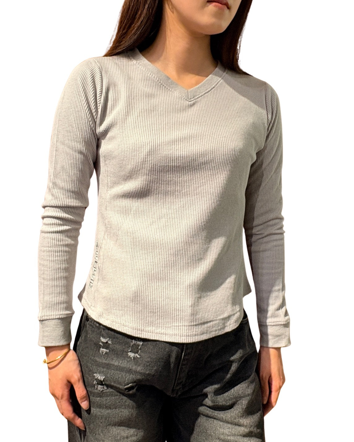 WOMEN 165cm グレー/サイズF着用
