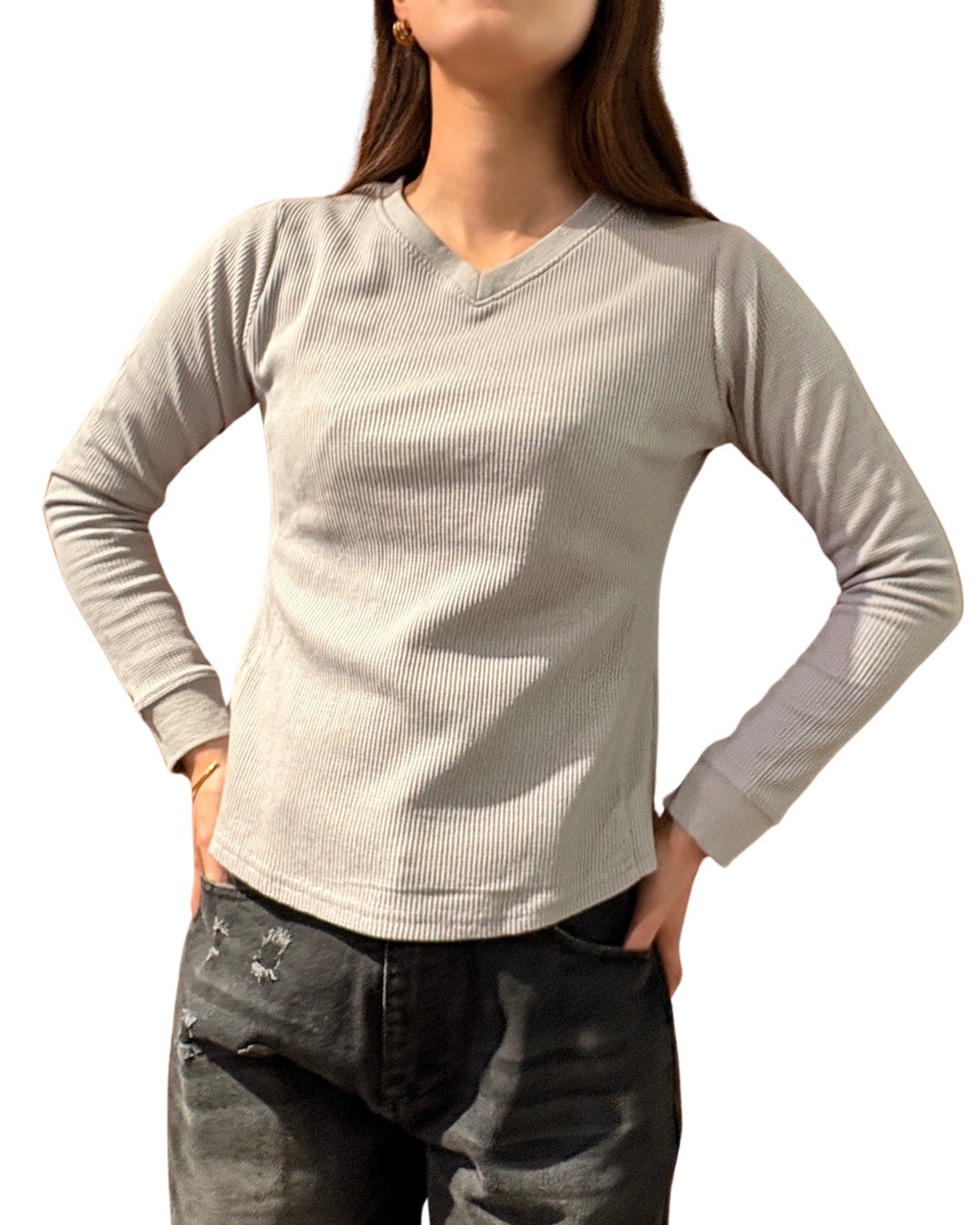 ワッフルVロンT WOMEN