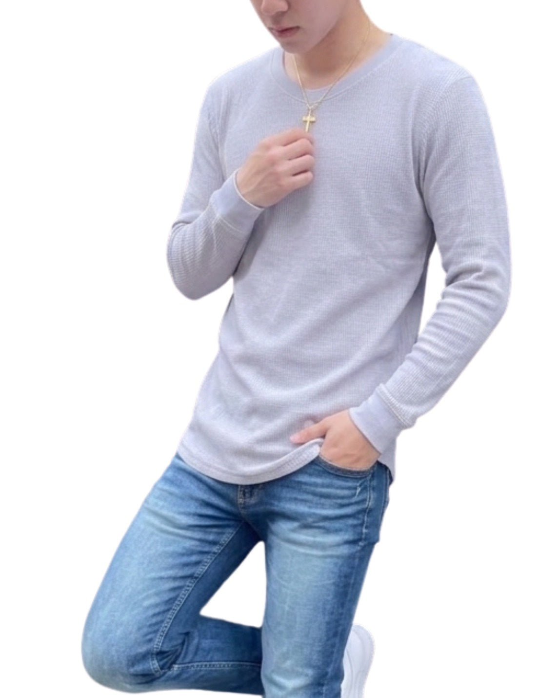 ワッフルクルーロンT MEN