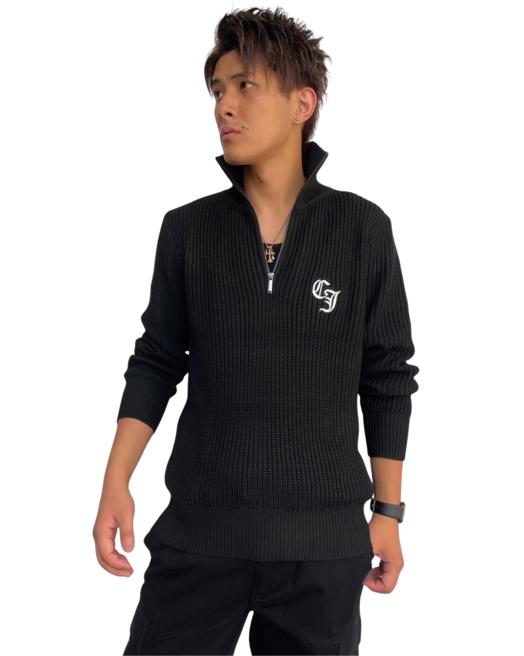 MEN 178cm ブラック サイズ2着用