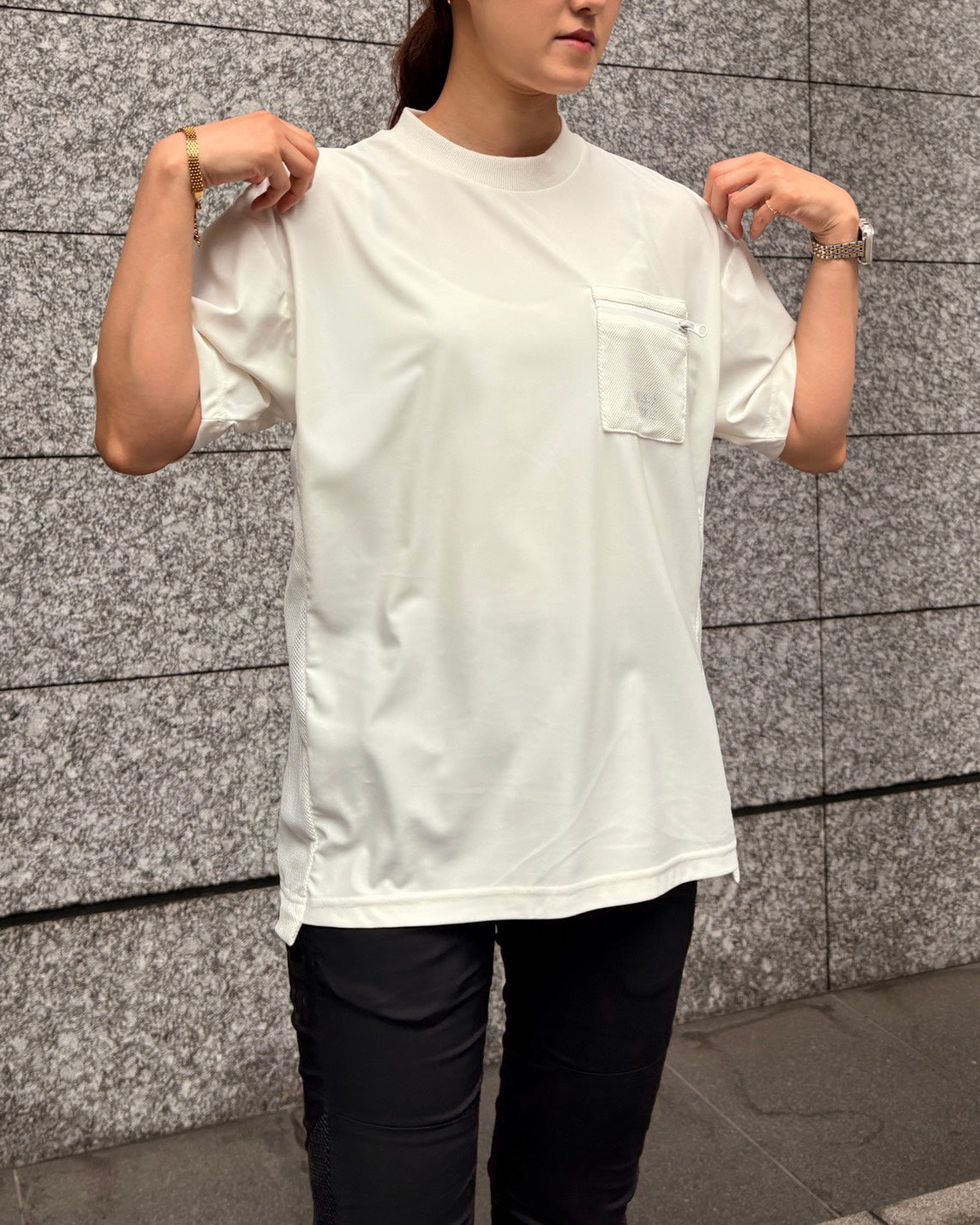 サイドメッシュT UNISEX