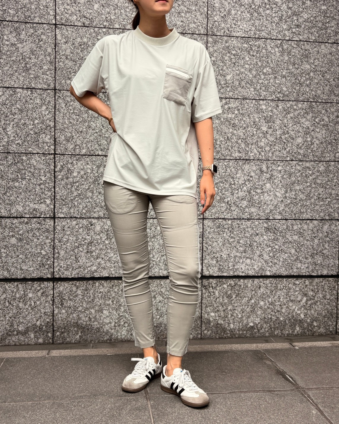 サイドメッシュT UNISEX