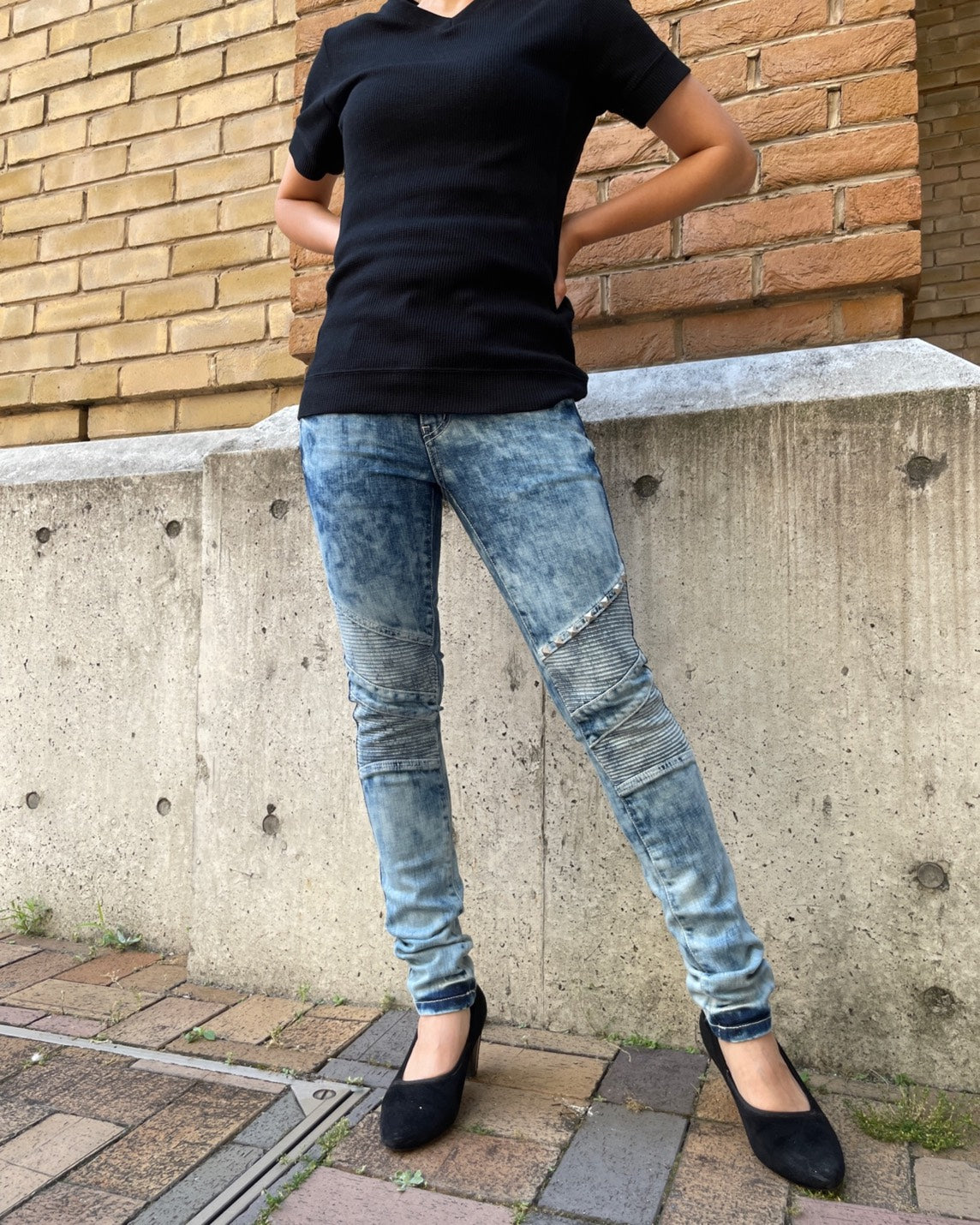 SQUALL スキニーパンツ UNISEX