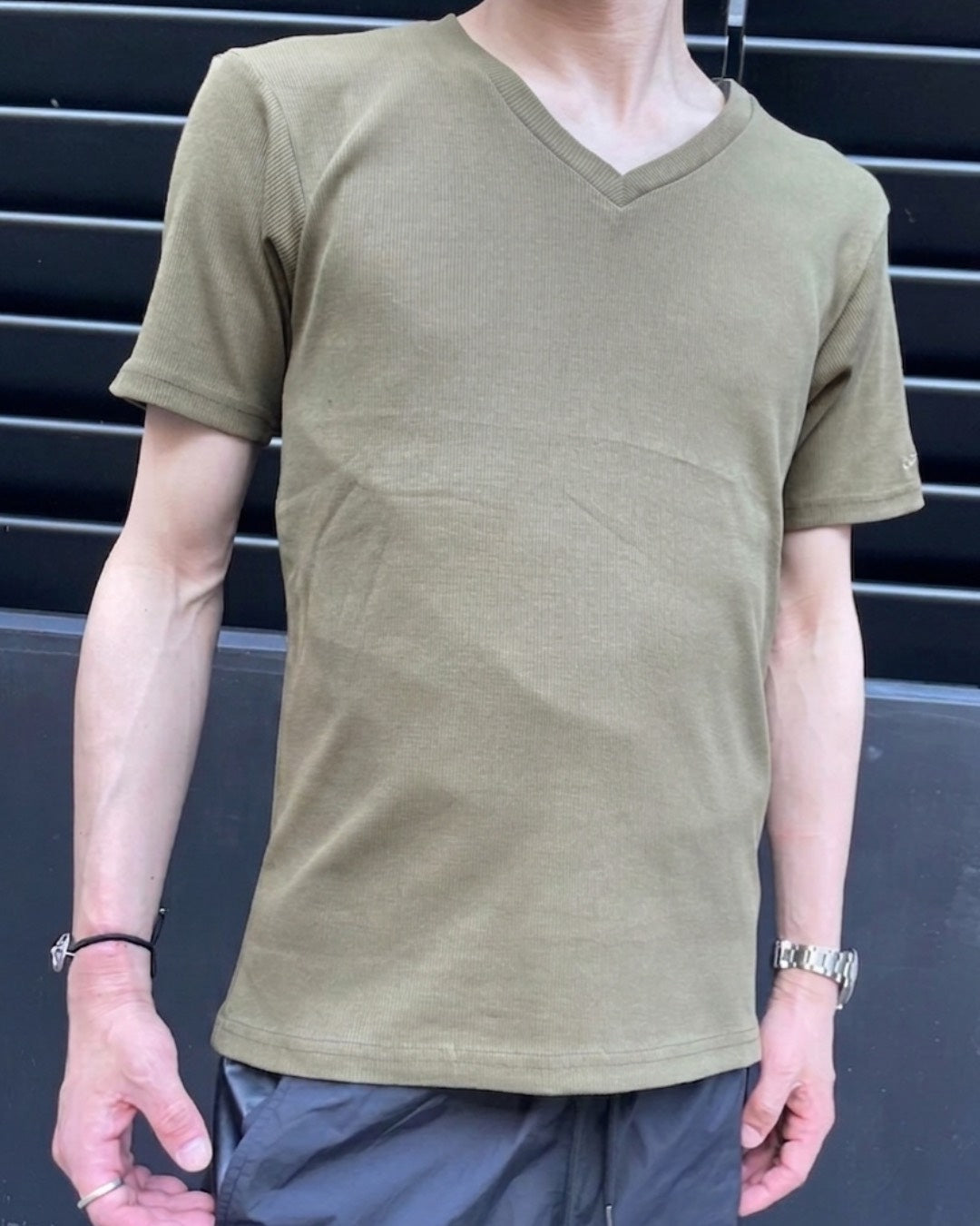 MEN 170cm カーキ/サイズ2着用