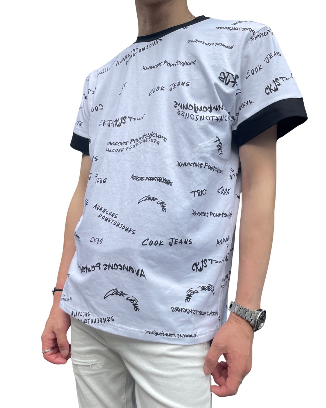 CJロゴPTロゴクルー UNISEX