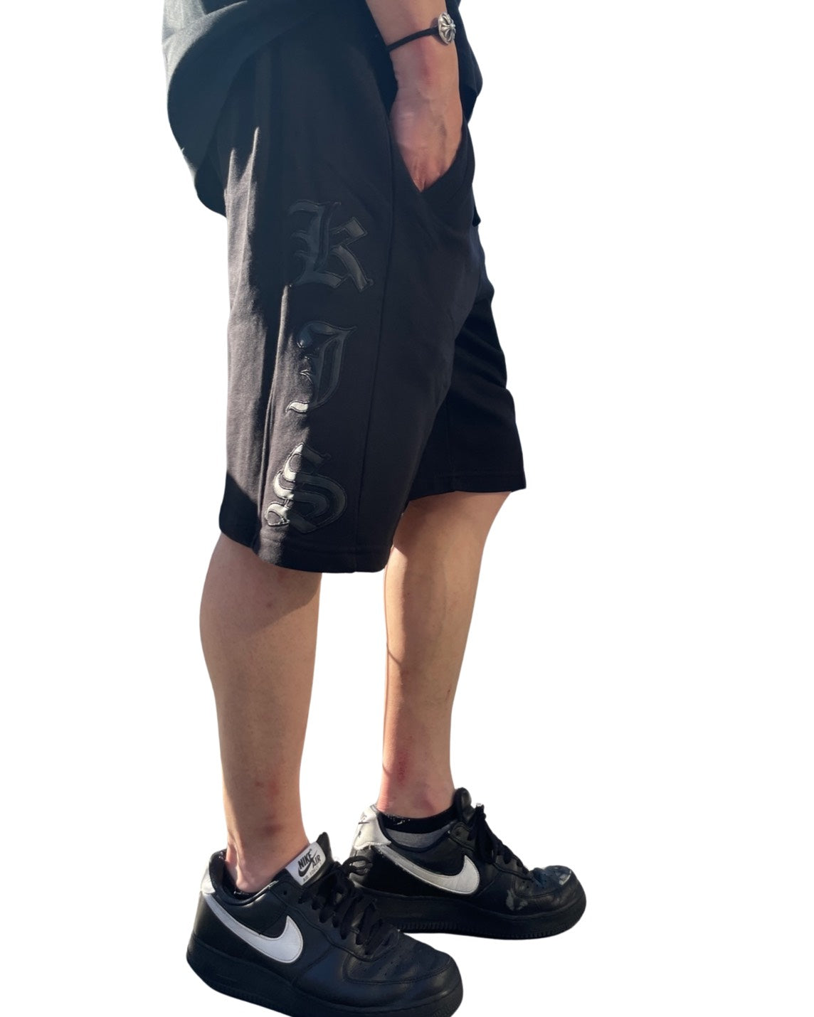 PUワッペンパンツ MEN