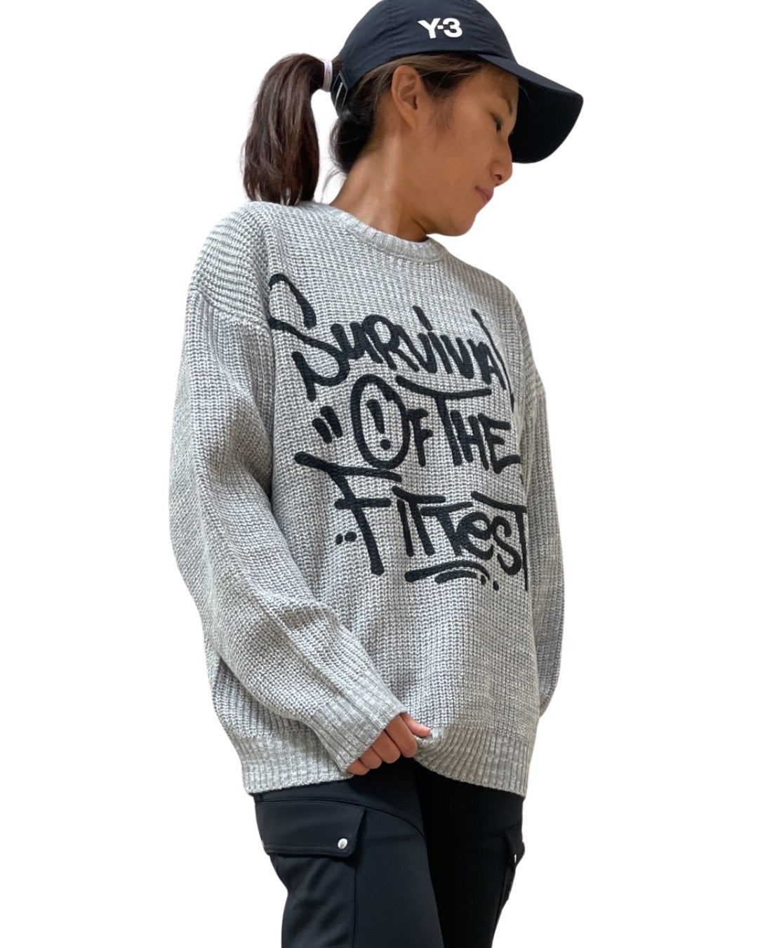 FITTESTプリントニット UNISEX
