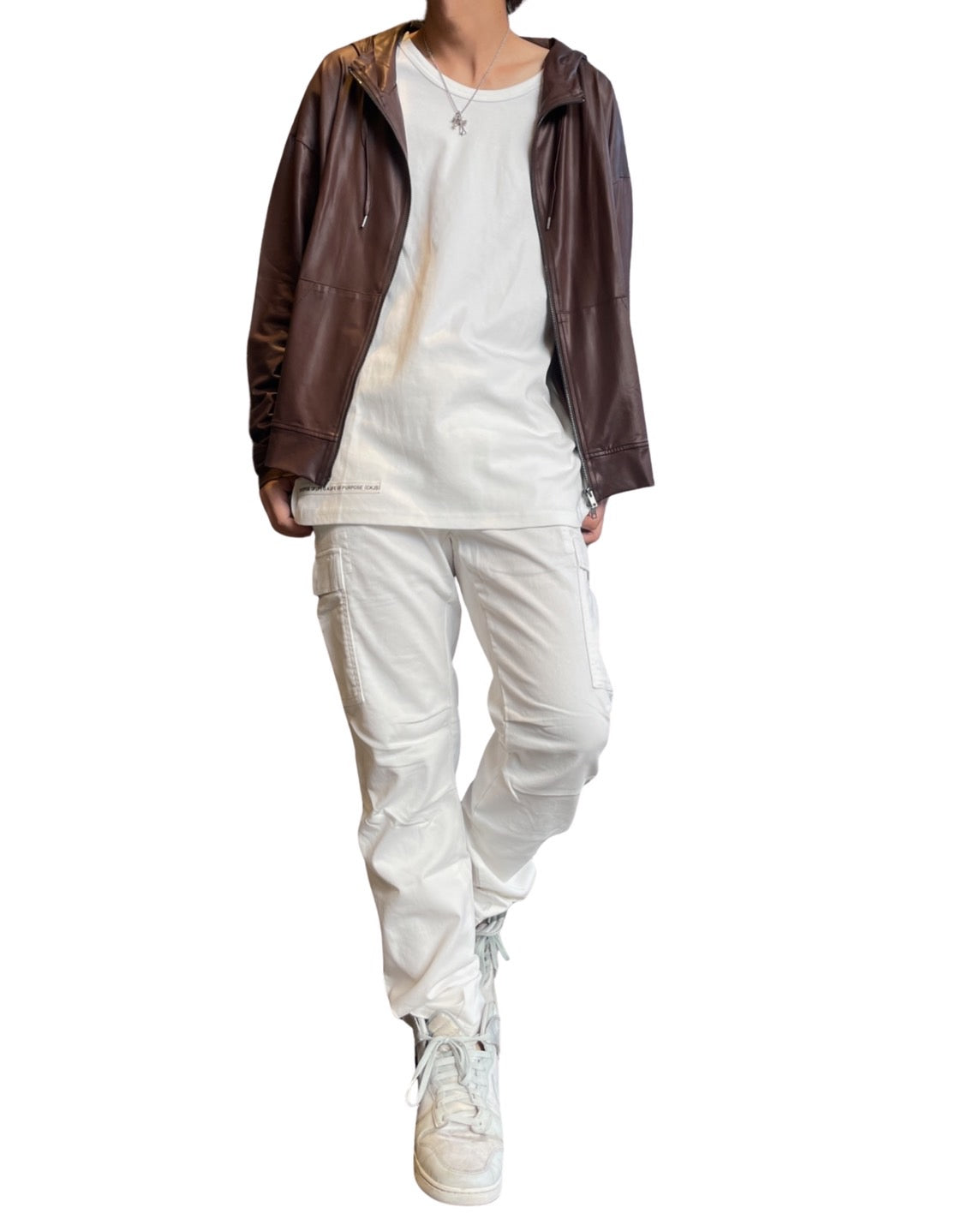 コーティングZIPパーカー UNISEX