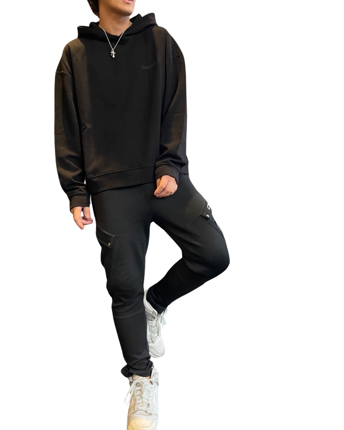 COOKJEANS刺繍パーカー UNISEX