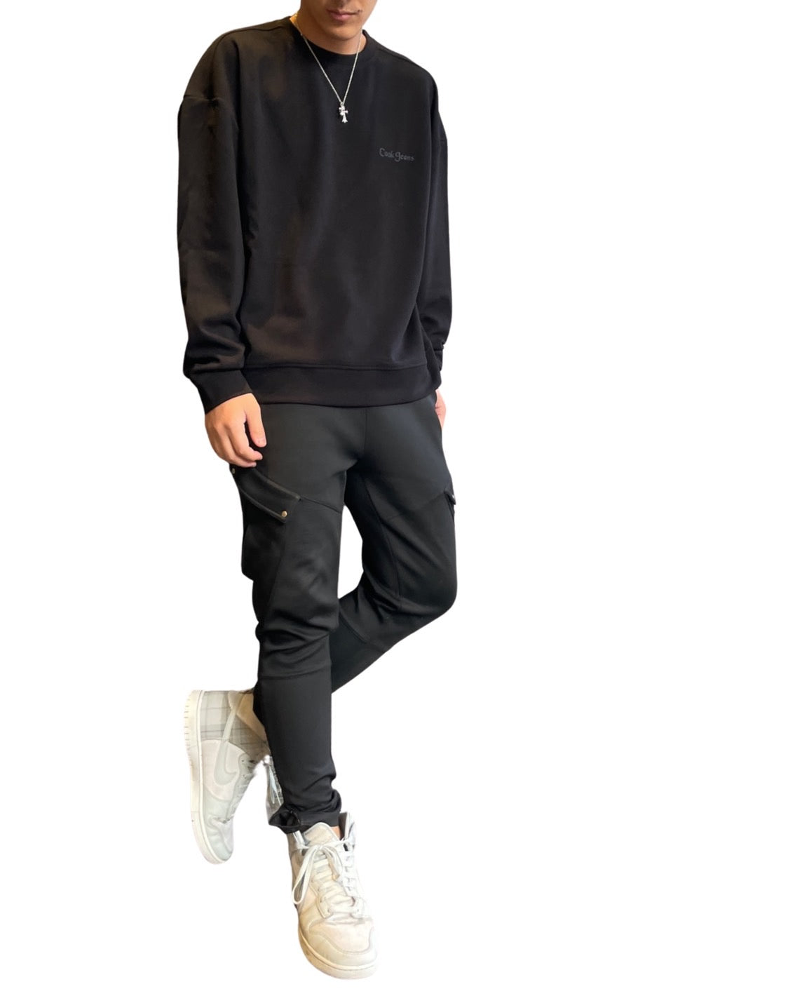 COOKJEANS刺繍クルー UNISEX