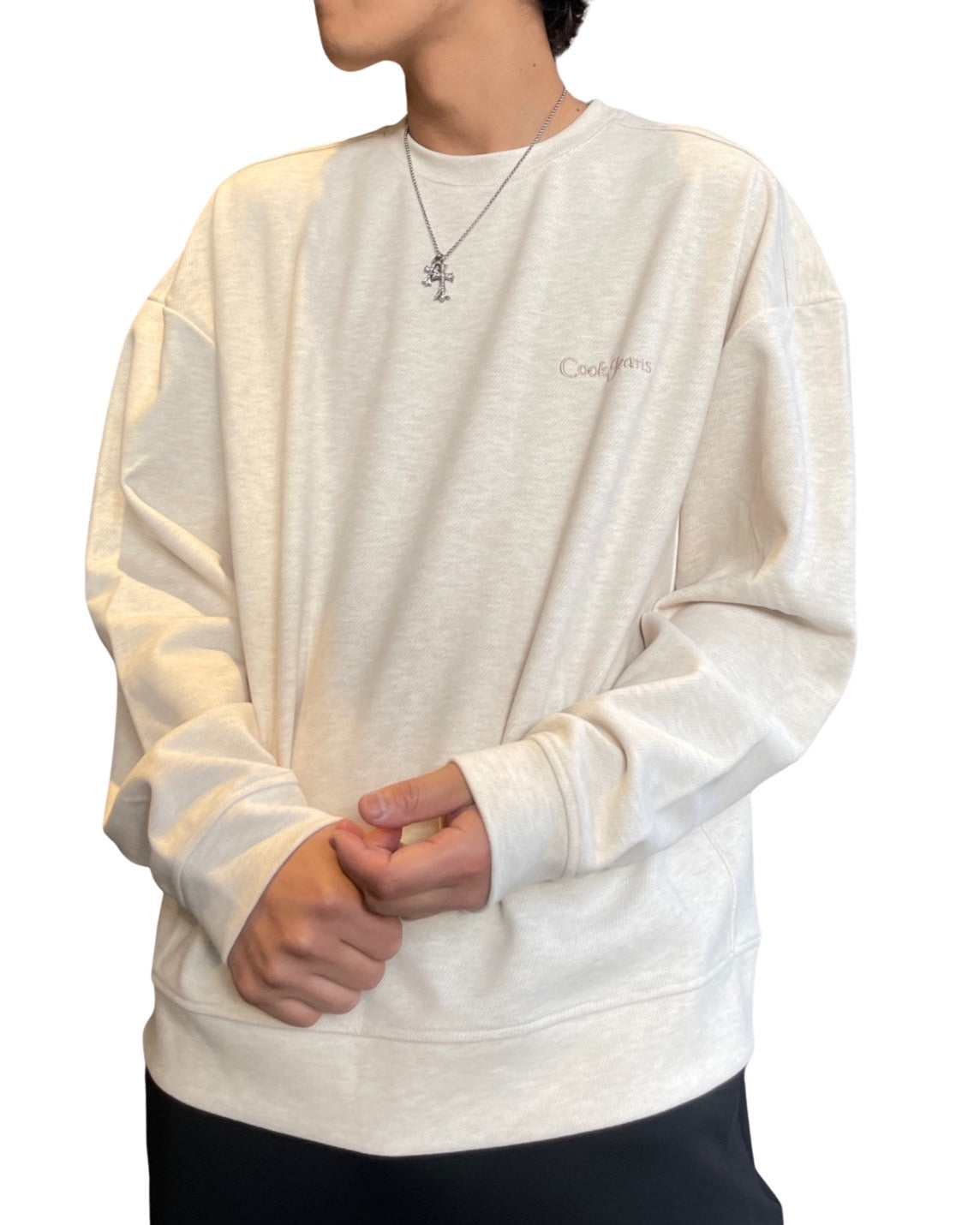 COOKJEANS刺繍クルー UNISEX