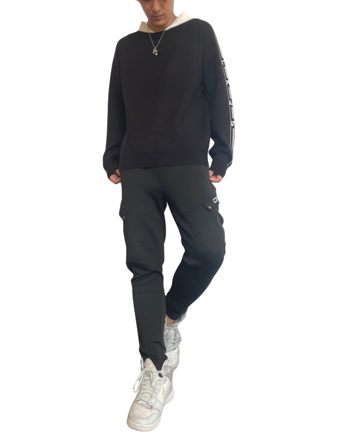 袖ラインCKJSパーカー UNISEX