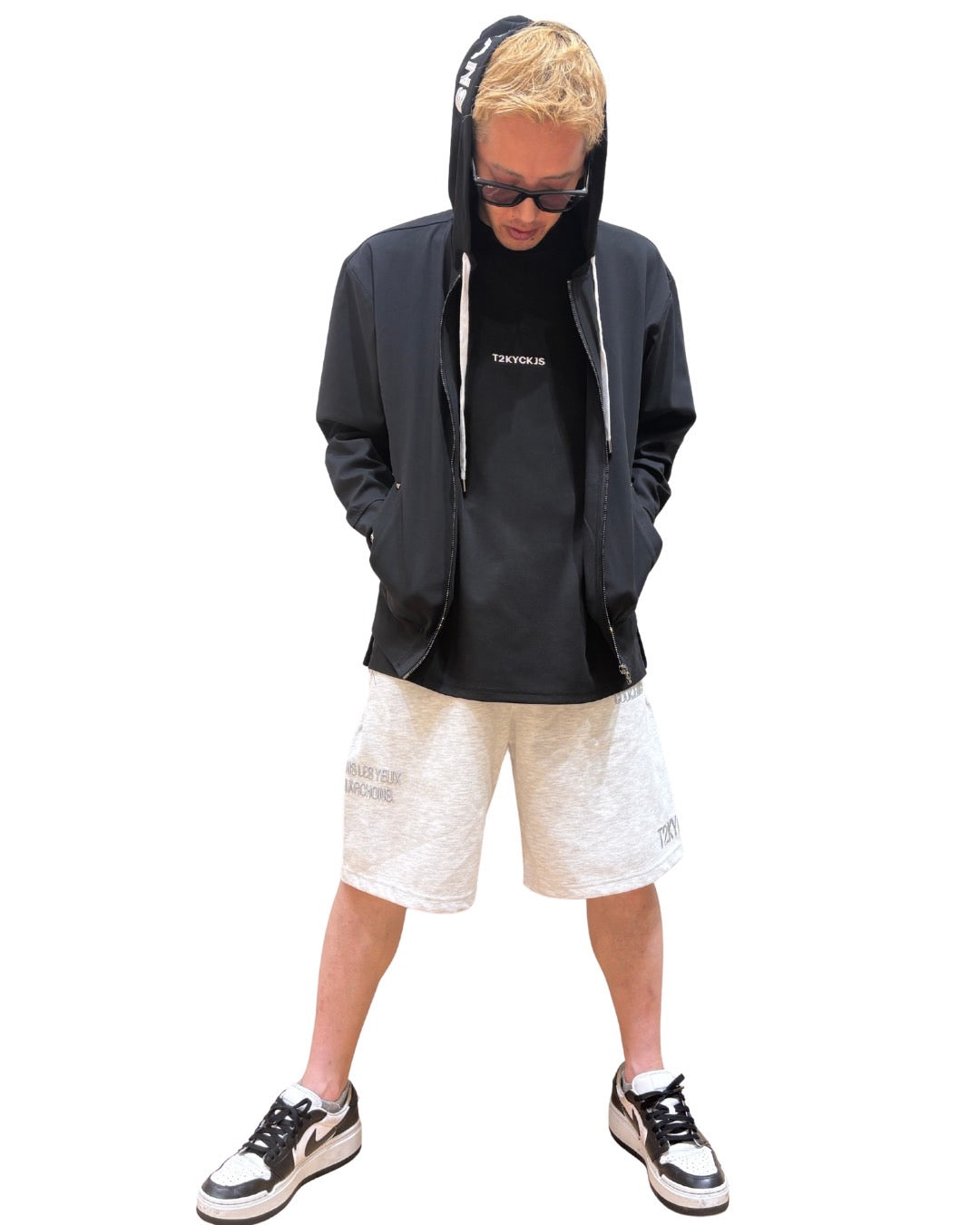 COOK刺繍ZIPパーカー UNISEX