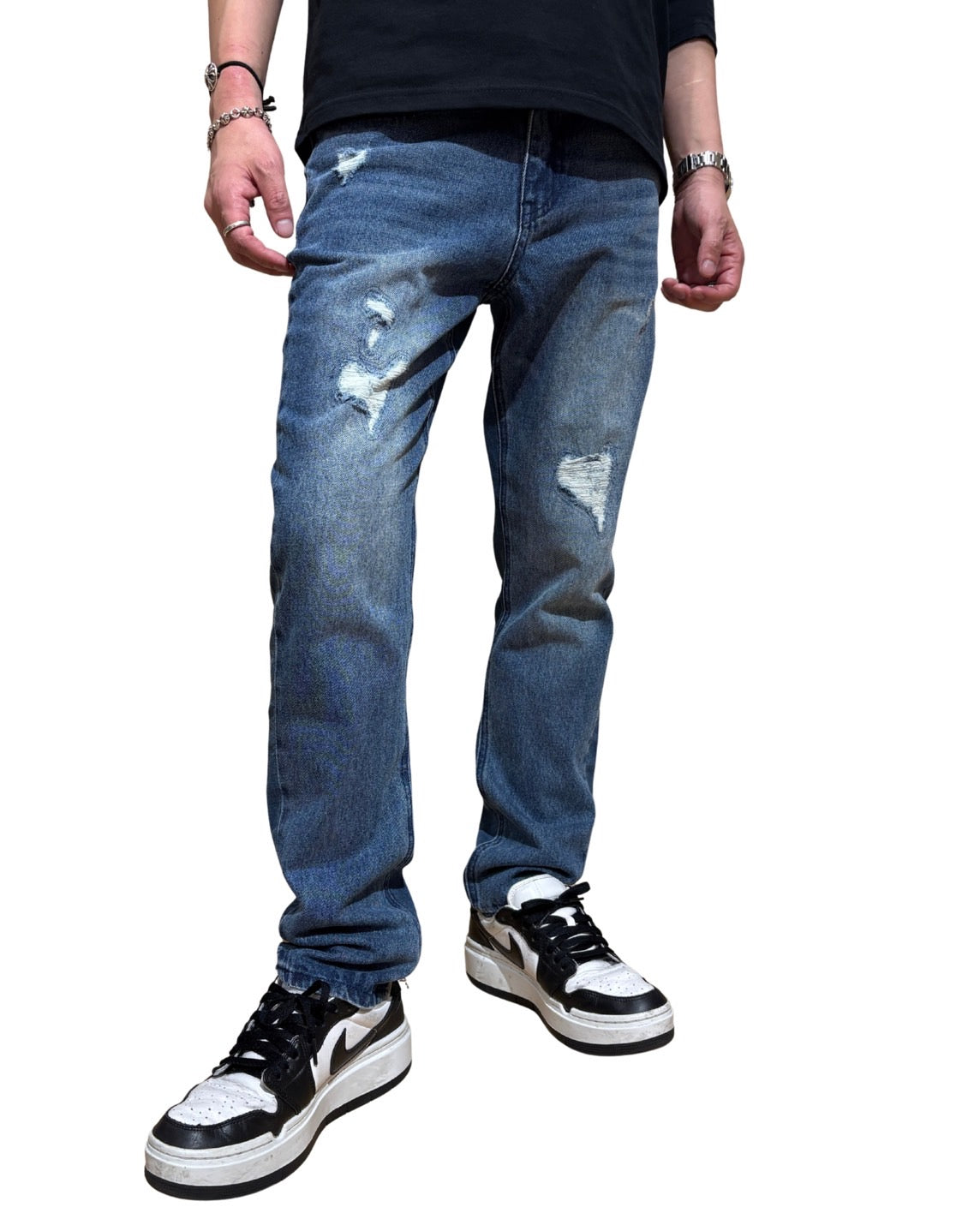 MEN 170cm ブルー サイズ1着用