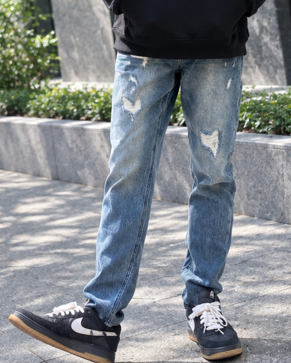 MEN 170cm ブルー/サイズ1着用