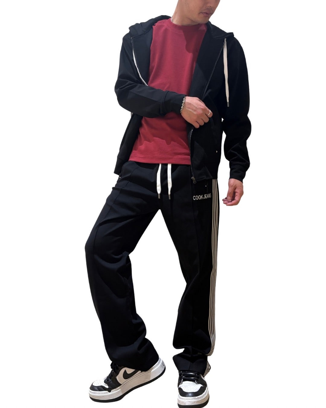 サイドテープジャージパンツ UNISEX