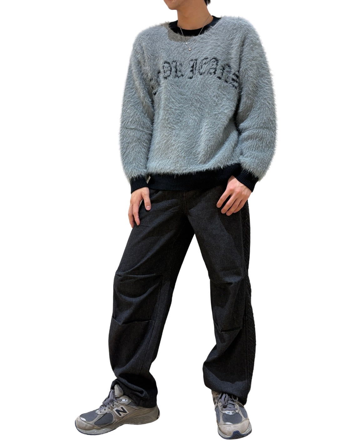 シャギーCJロゴニット MEN