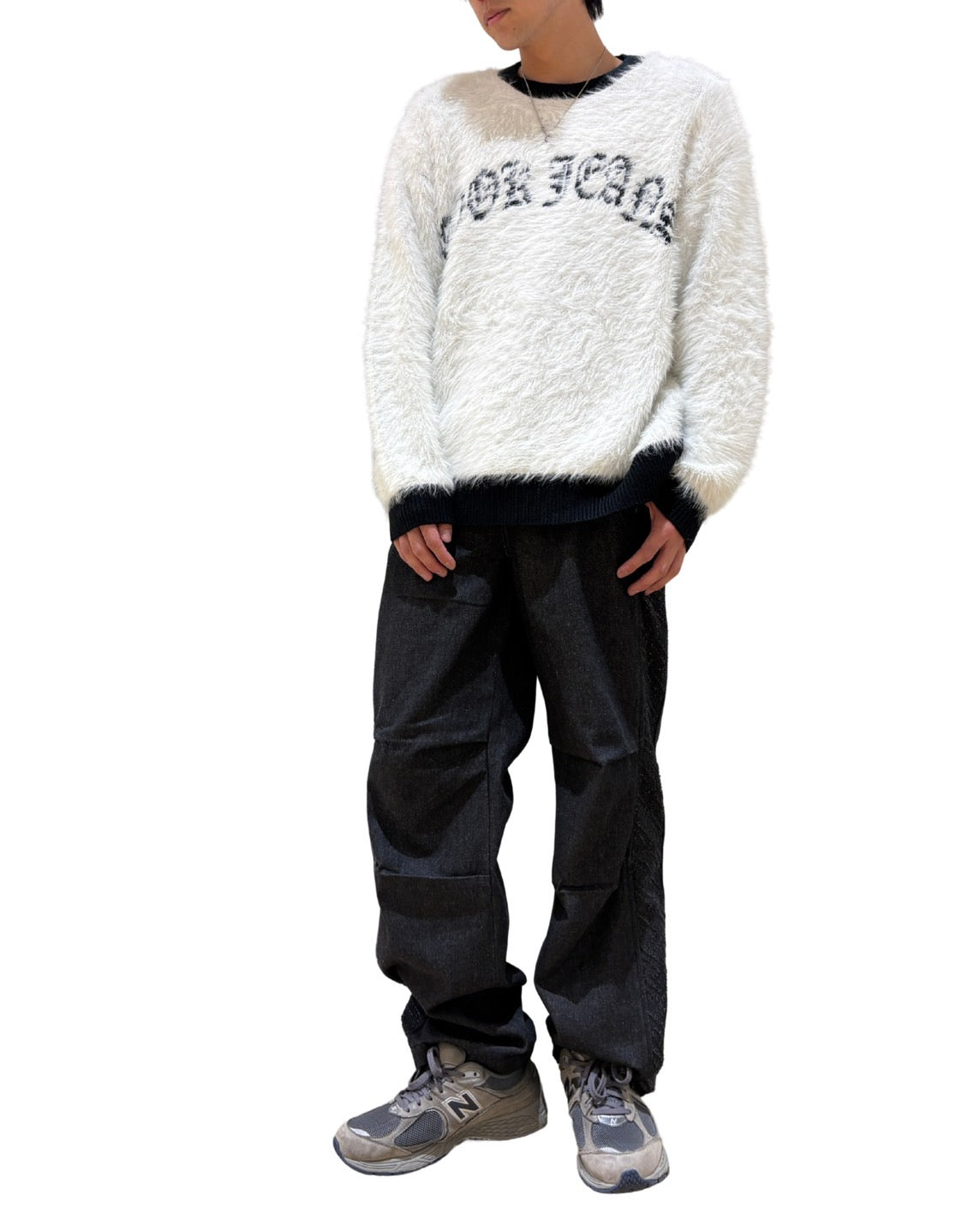 シャギーCJロゴニット MEN