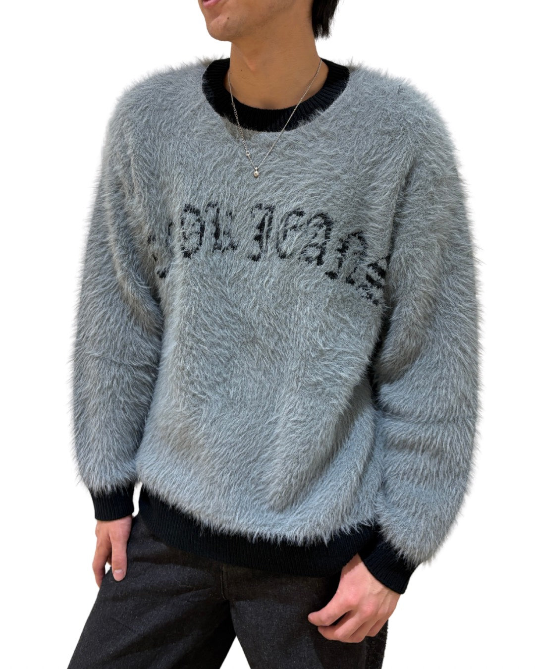 MEN 175cm グレー/ブラック サイズ1着用