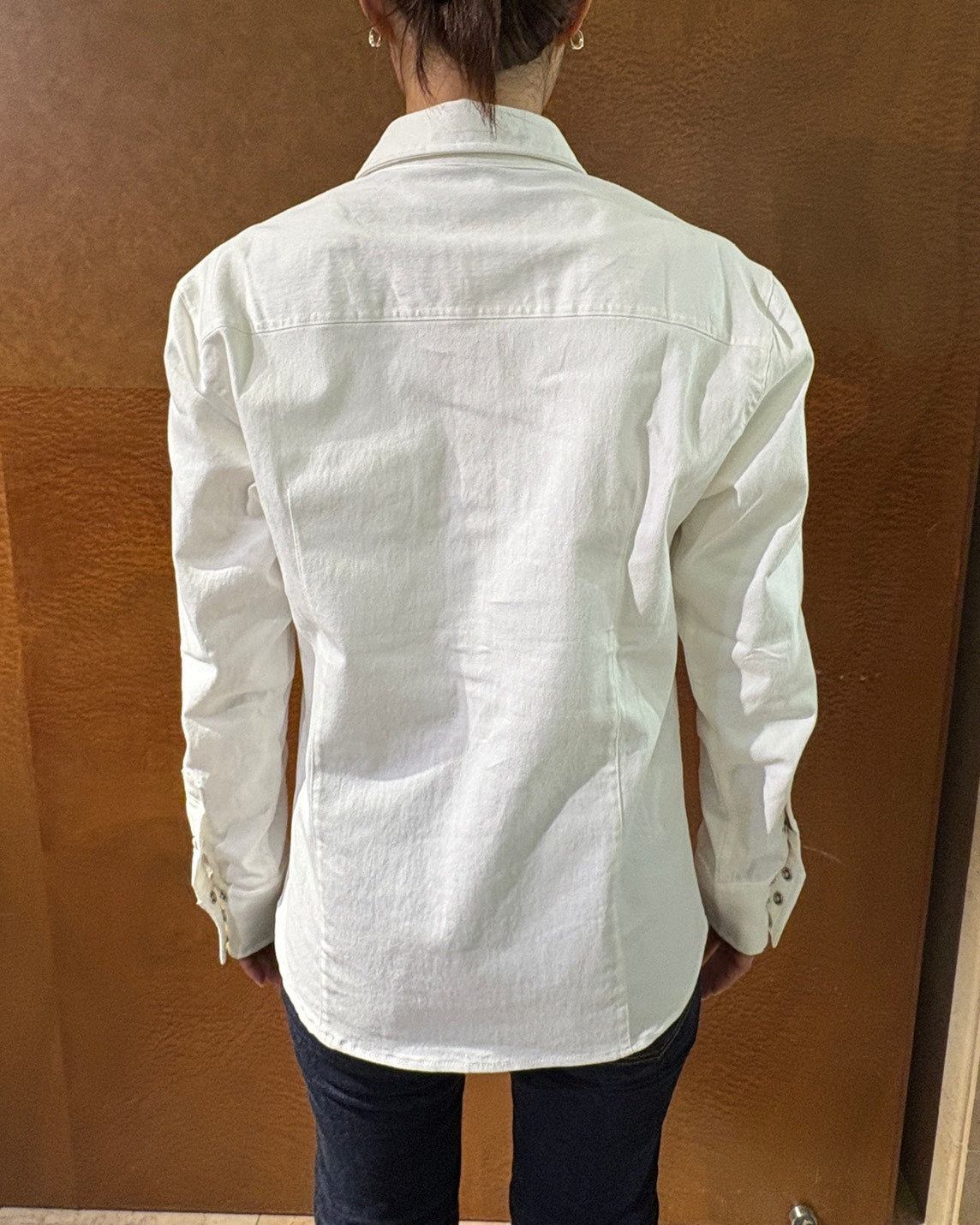 CKJS刺繍デニムSH UNISEX