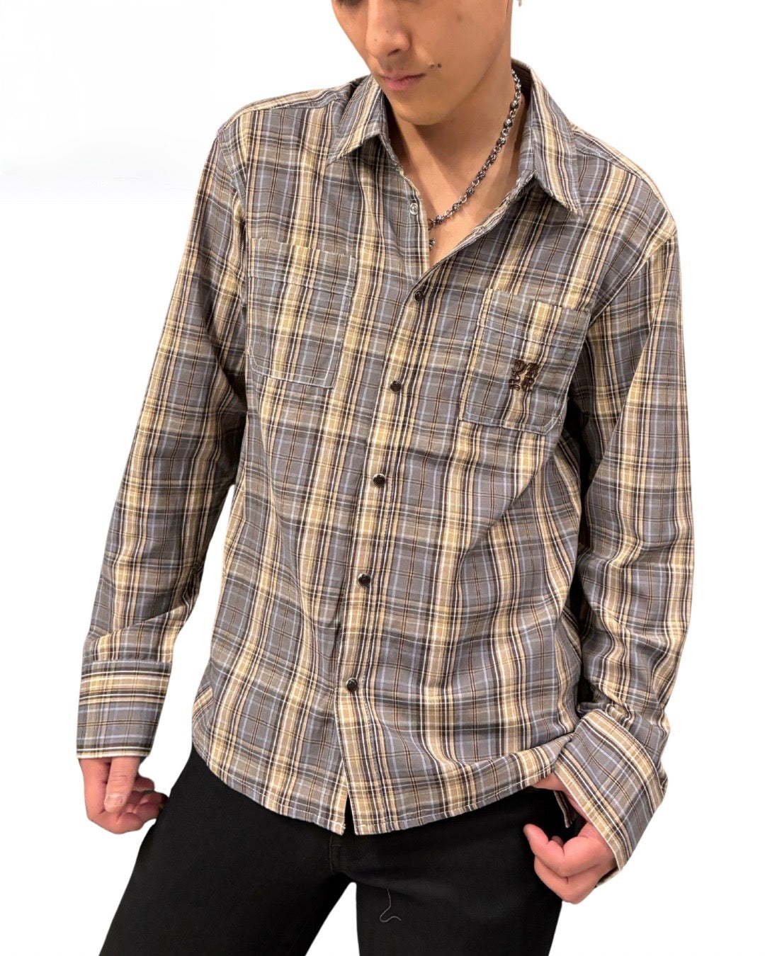 MEN 178cm ブラウン サイズ3着用