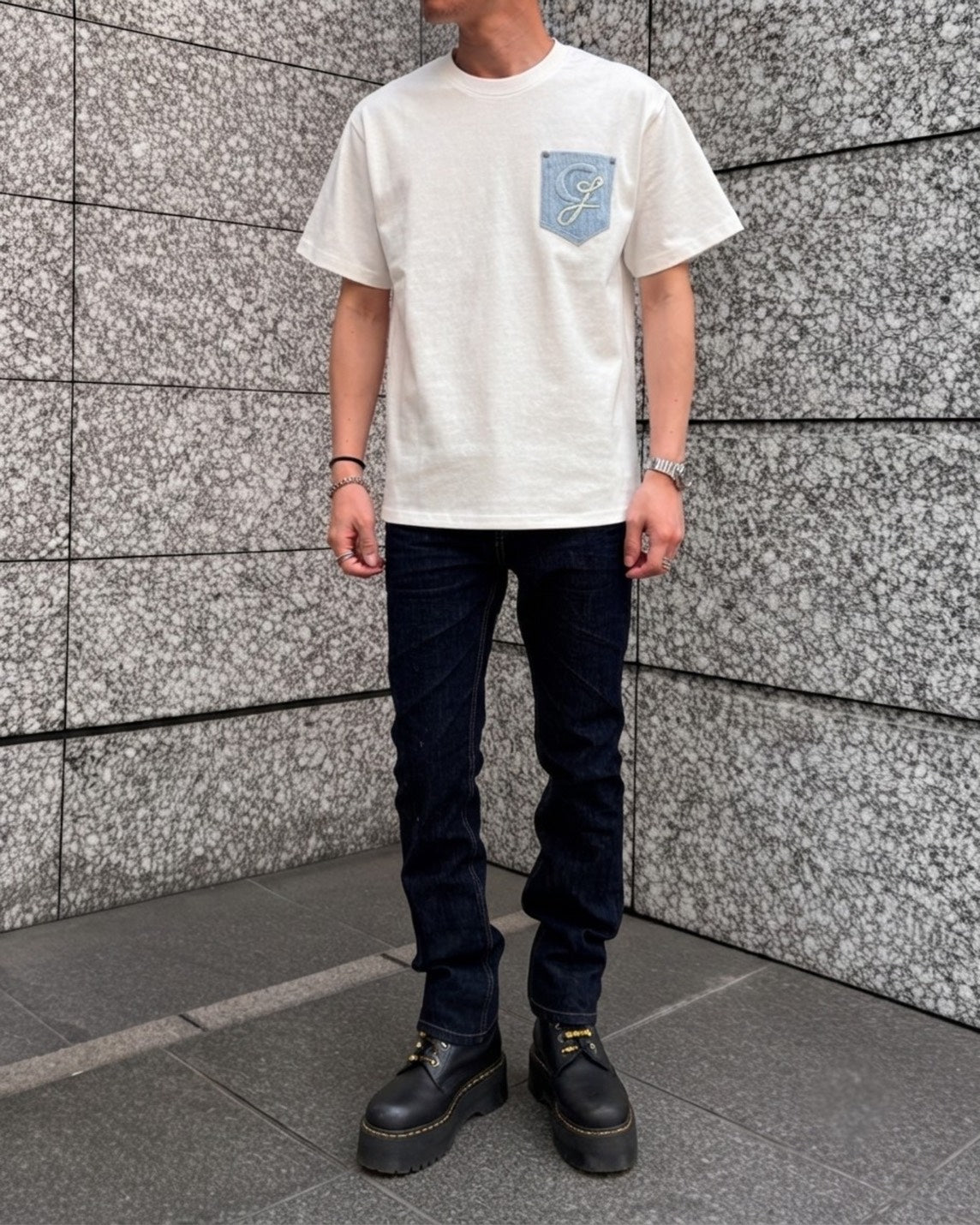 【NEWカラー登場】CJデニムポケットT UNISEX