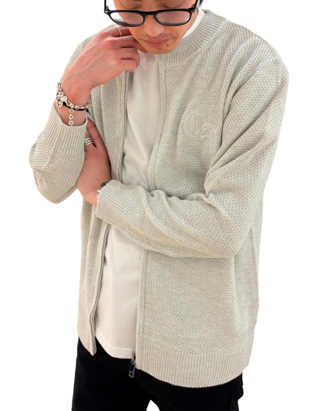MEN 170cm Lグレー/サイズ2着用