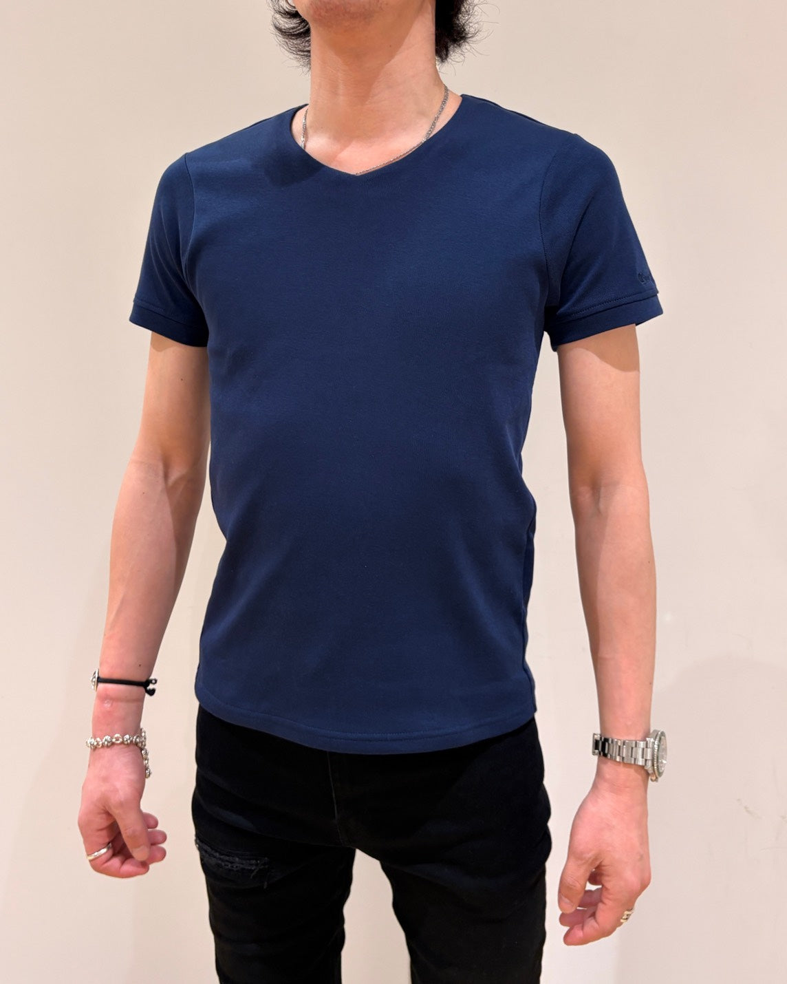 MEN 170cm ネイビー/サイズ1着用
