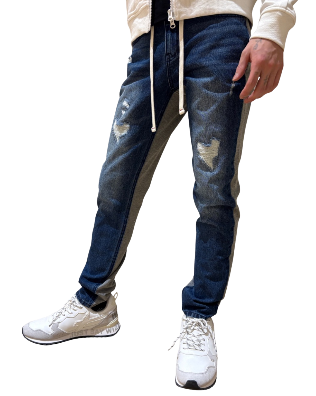 MEN 175cm ブルー/グレー サイズ1着用