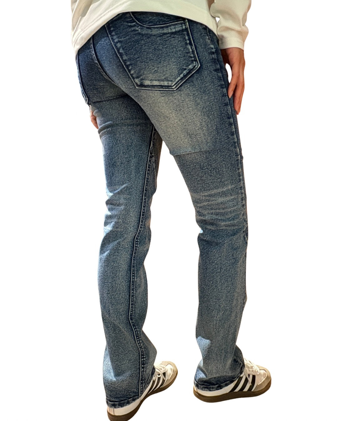 RISEストレートデニムパンツ UNISEX