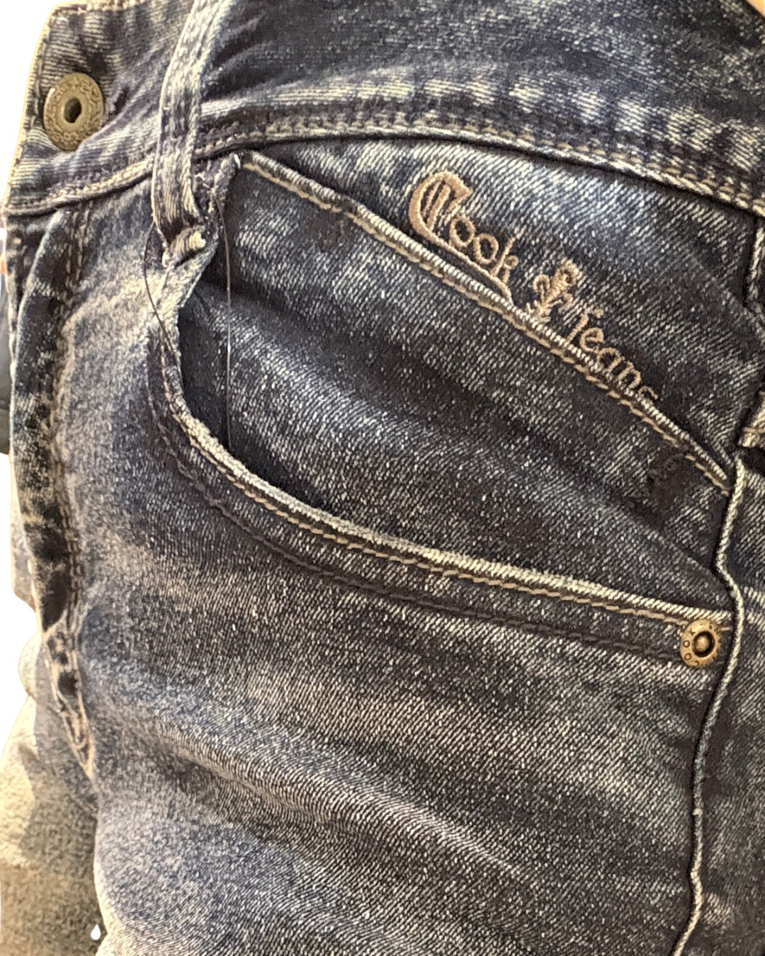 RISEストレートデニムパンツ UNISEX
