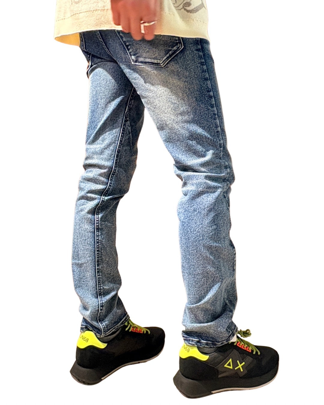 RISEストレートデニムパンツ UNISEX