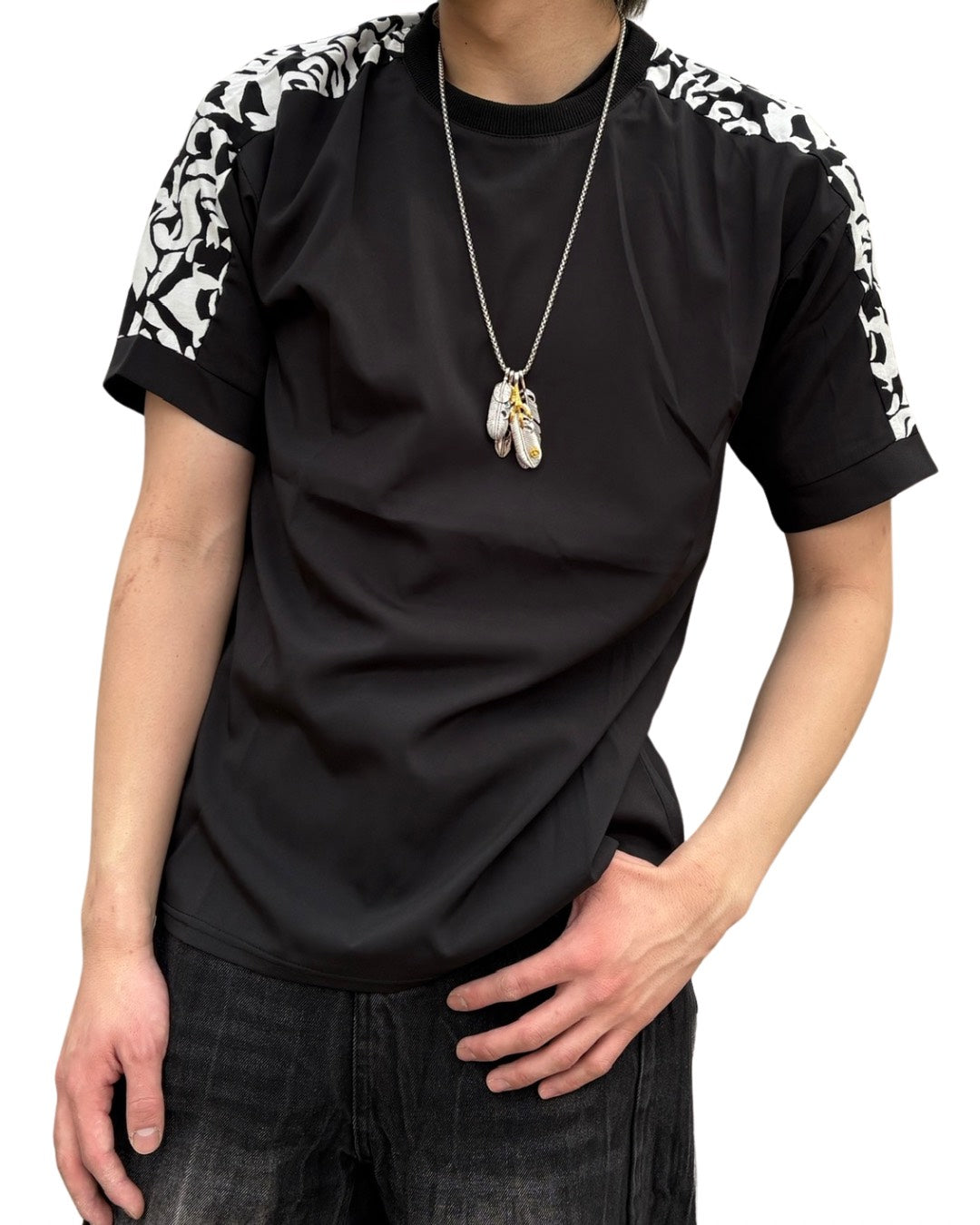 MEN 175cm ブラックA/サイズ2着用